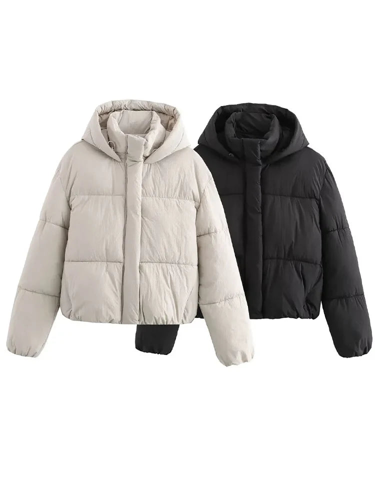 Women's Hooded Puffer Jacket