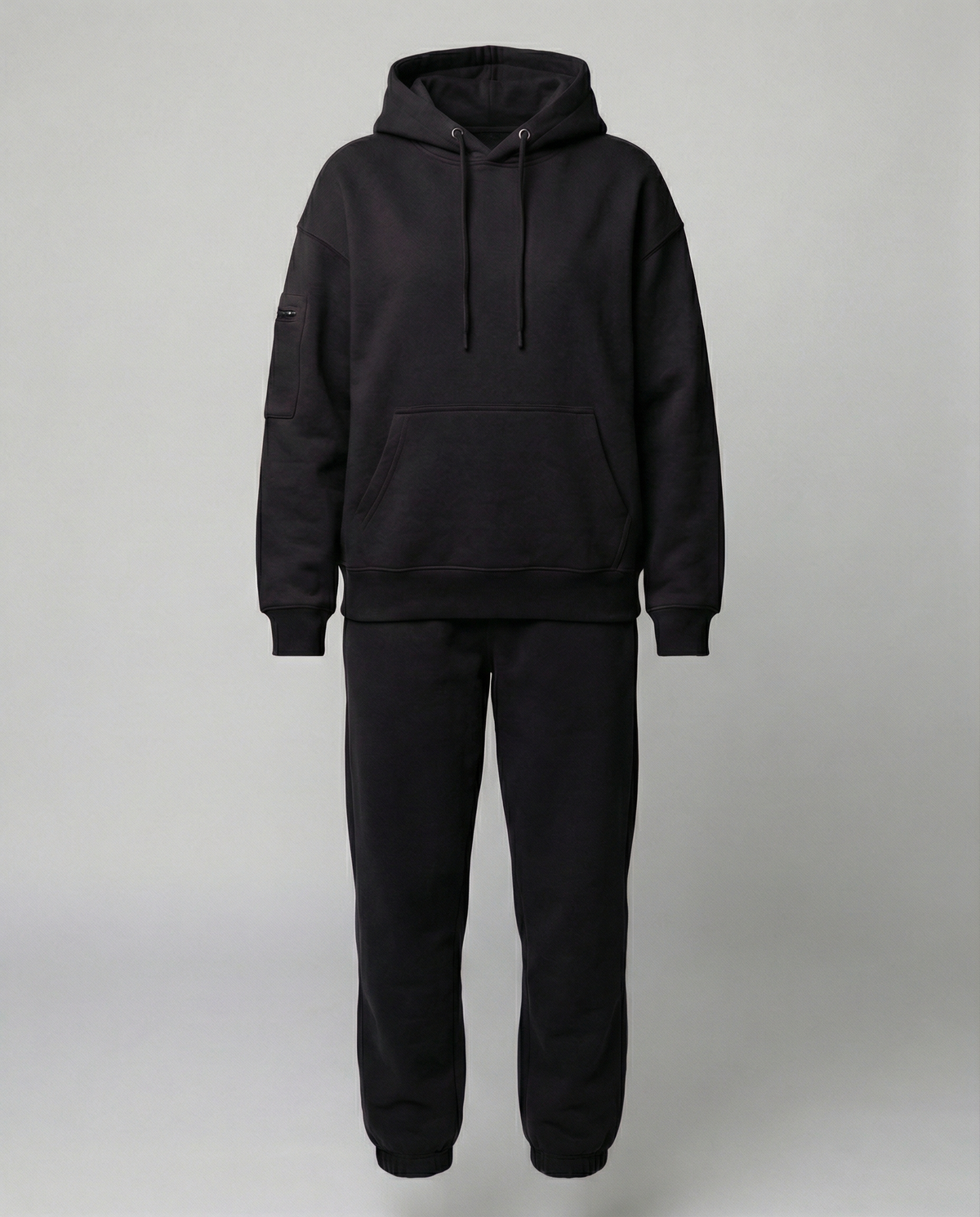 Women's Hoodie & Joggers Set in Black
