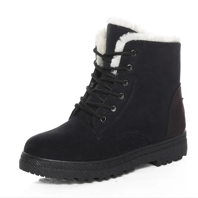 Women's Lace Up Winter Ankle Boots