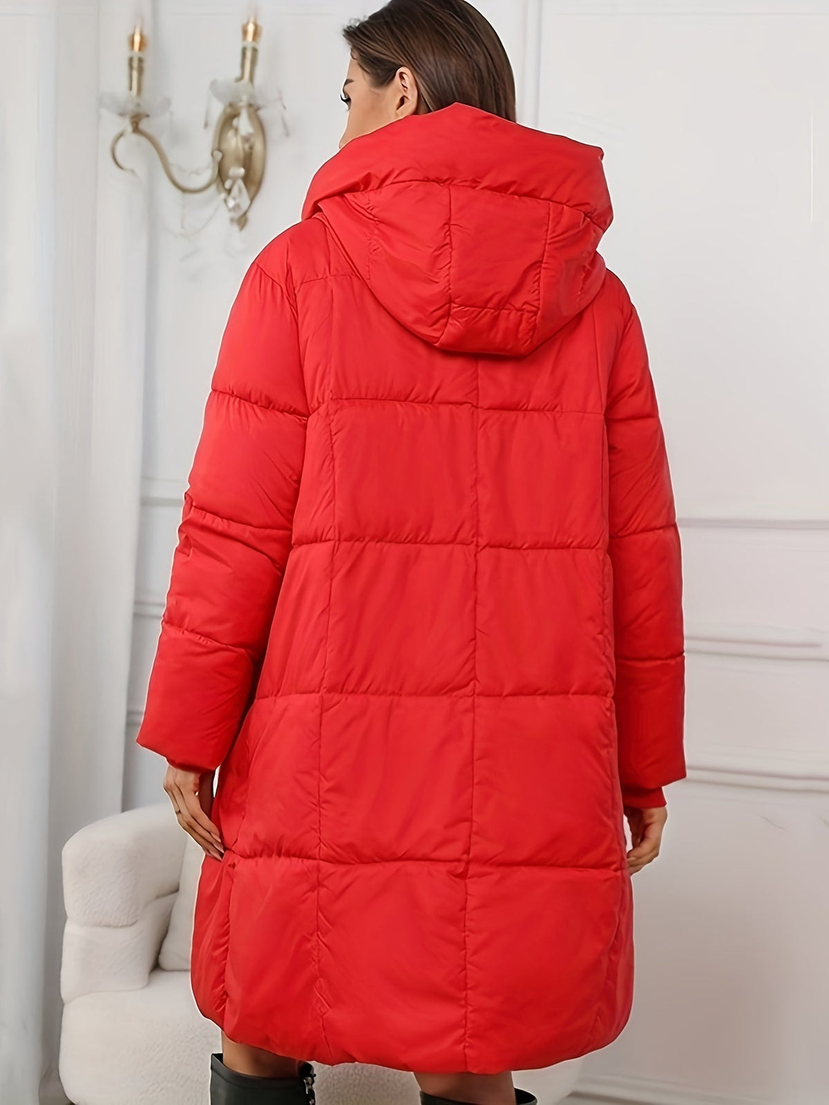 Women's Mid Length Puffer Jacket