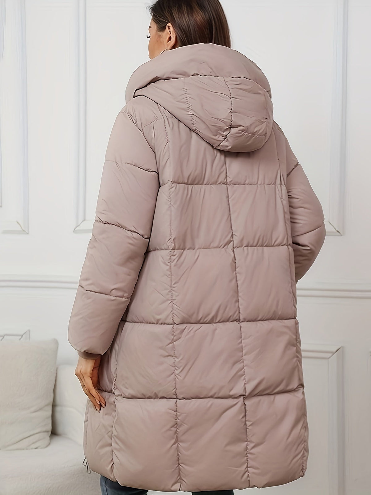 Women's Mid Length Puffer Jacket
