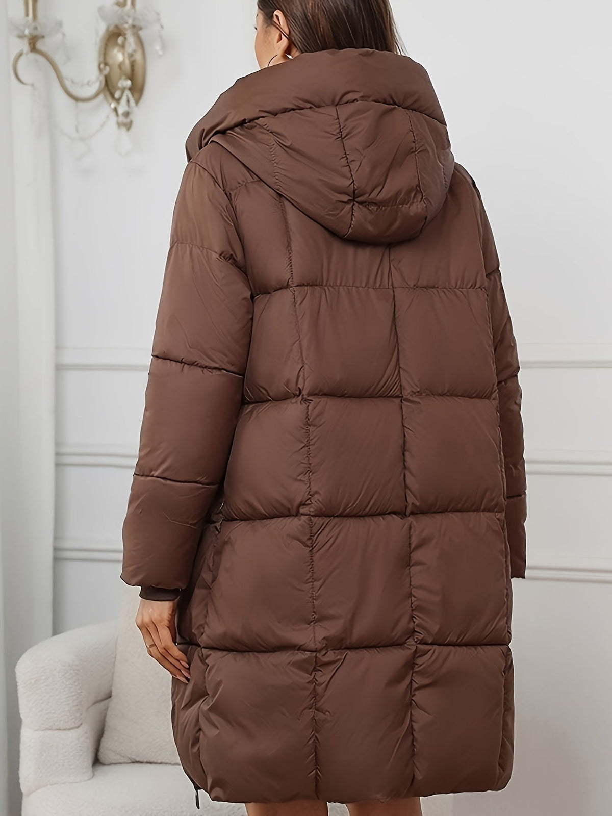 Women's Mid Length Puffer Jacket