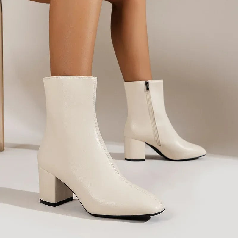 Women's Patent Ankle Boots
