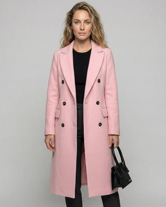 Women's Peak Lapel Trench Coat