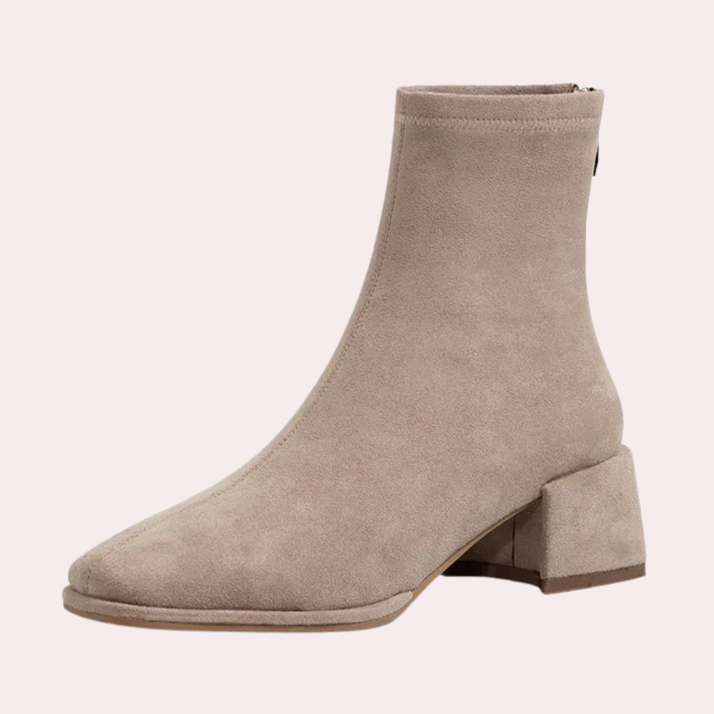Women's Square Toe Ankle Boots